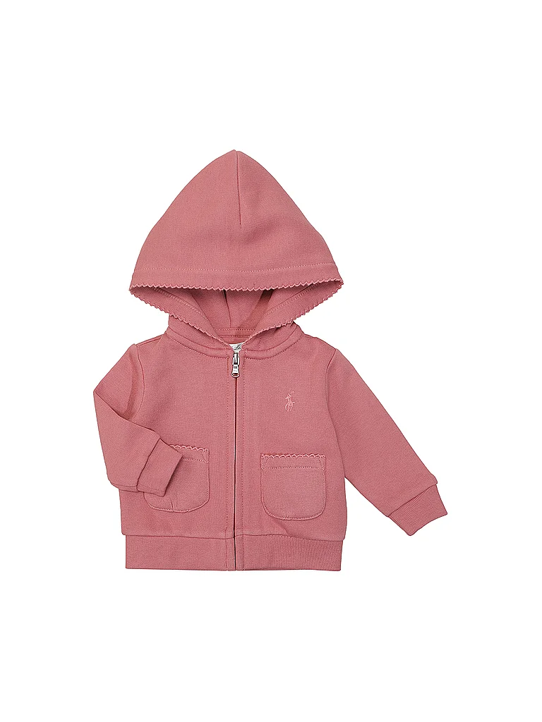 POLO RALPH LAUREN Baby Set 2-teilig Sweatjacke und Hose kupfer | 80